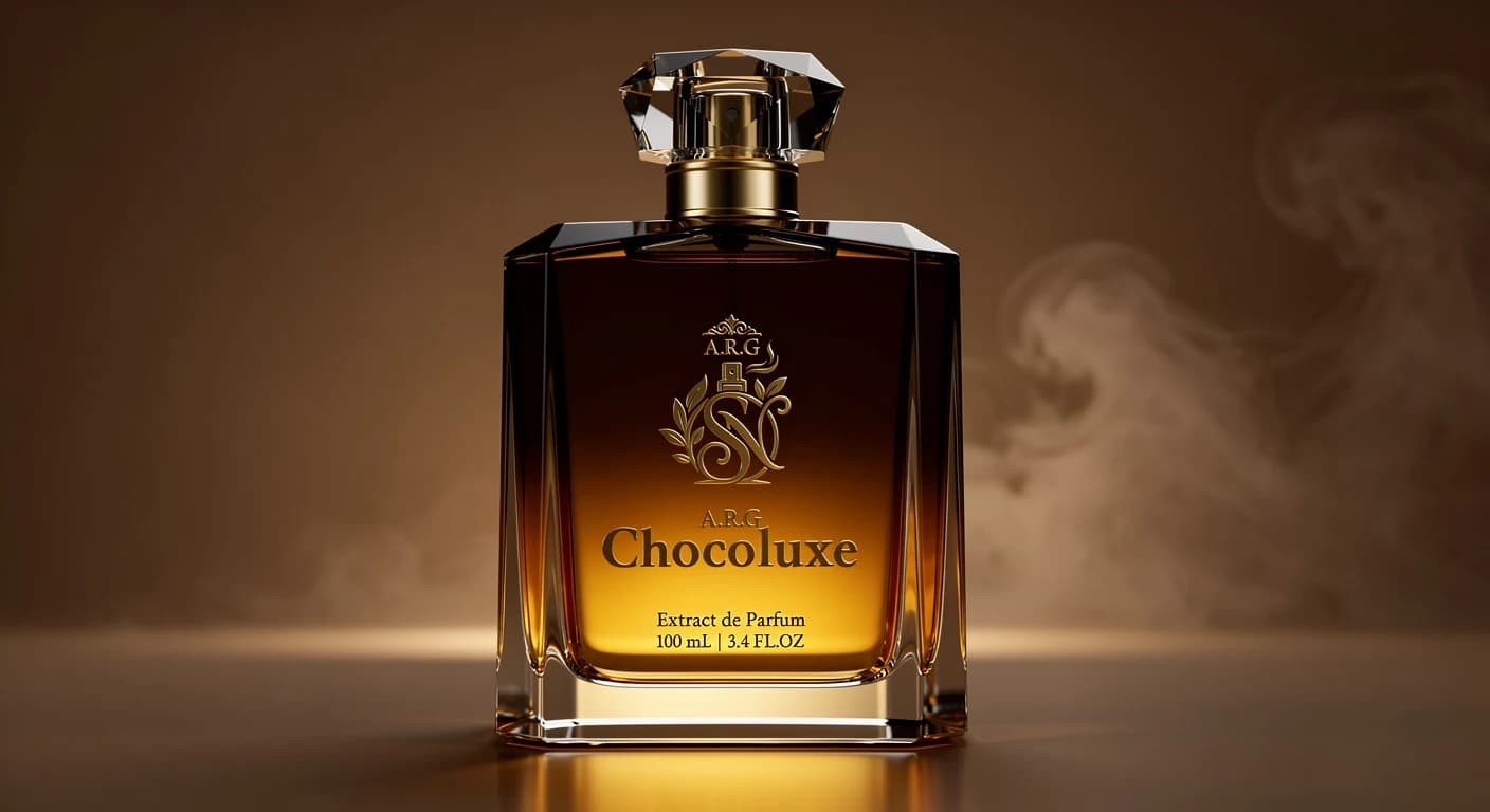 A.R.G CHOCOLUXE fragrance artwork