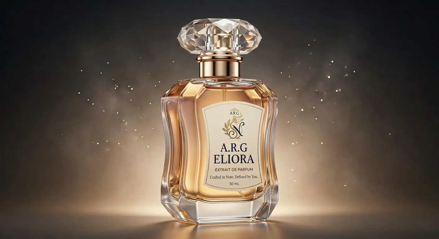 A.R.G ELIORA fragrance artwork