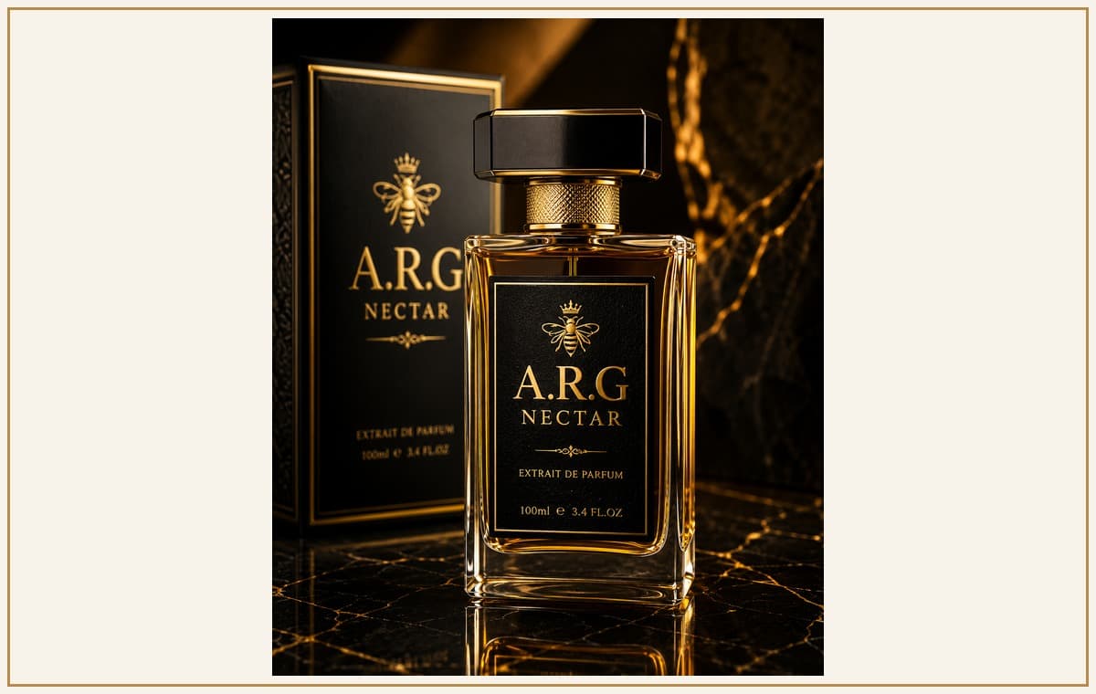 A.R.G NECTAR fragrance artwork